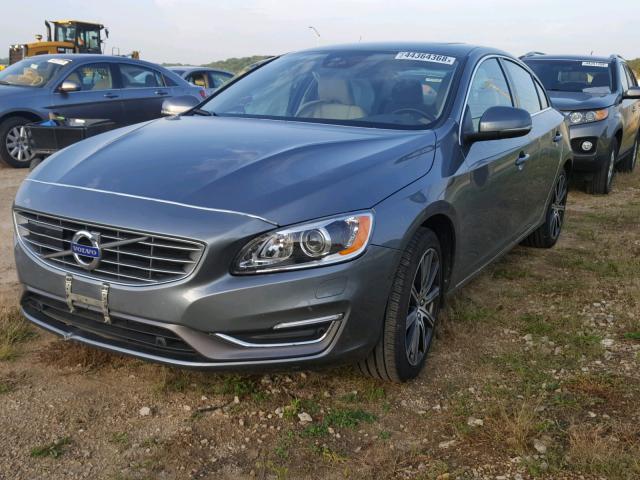 LYV402FM6GB093224 - 2016 VOLVO S60 PLATIN GRAY photo 2