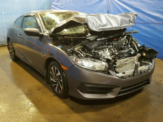 2HGFC4B0XGH301405 - 2016 HONDA CIVIC LX GRAY photo 1