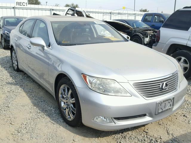 JTHBL46F185058960 - 2008 LEXUS LS 460 SILVER photo 1