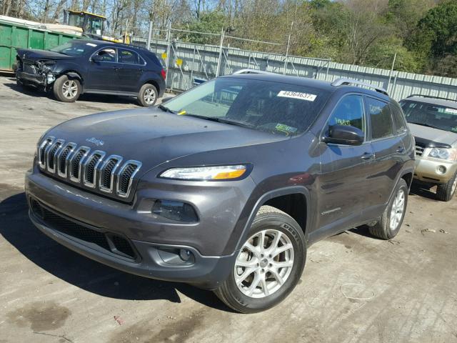 1C4PJMCS3FW787693 - 2015 JEEP CHEROKEE L BLACK photo 2