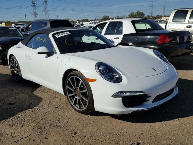 WP0CA2A9XES140829 - 2014 PORSCHE 911 CARRER WHITE photo 1