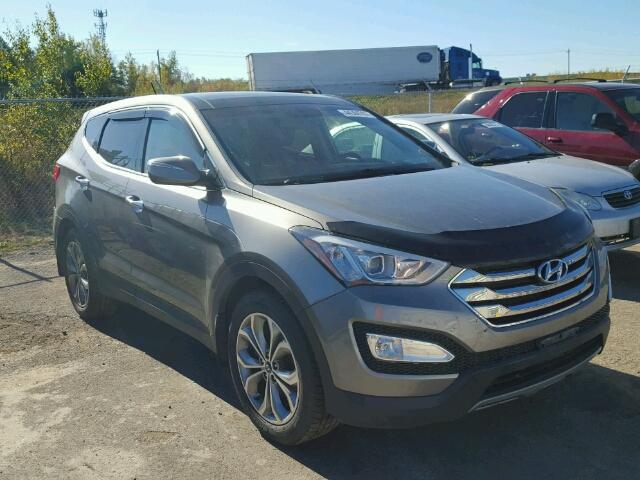 5XYZUDLA7DG032158 - 2013 HYUNDAI SANTA FE S CHARCOAL photo 1