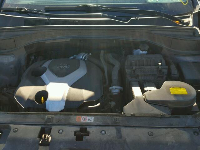 5XYZUDLA7DG032158 - 2013 HYUNDAI SANTA FE S 石墨色 照片 7