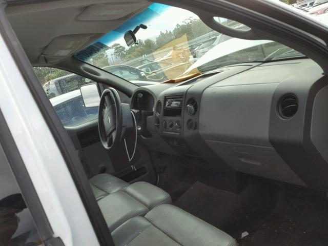 1FTRF12257KB11524 - 2007 FORD F150 Սպիտակ լուսանկար 5