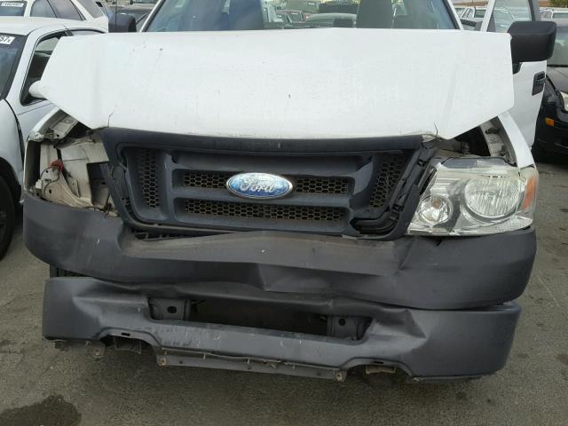 1FTRF12257KB11524 - 2007 FORD F150 WHITE photo 7