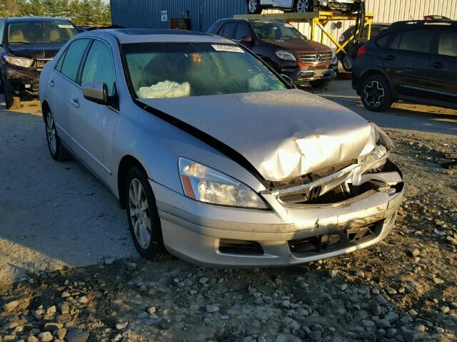 1HGCM66316A044437 - 2006 HONDA ACCORD LX SILVER photo 1