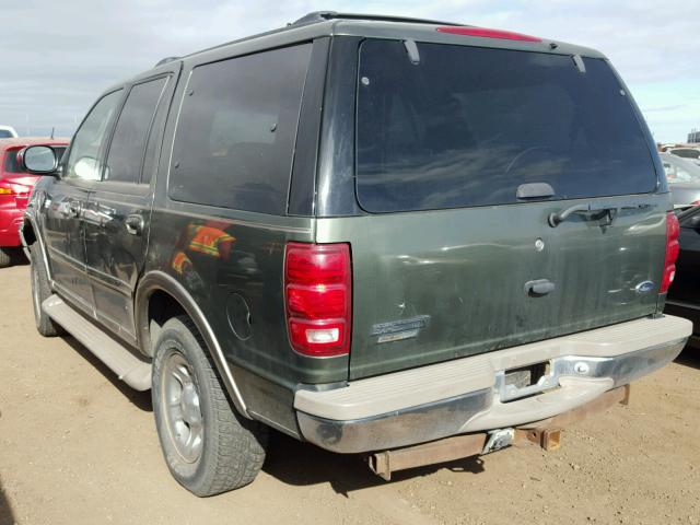 1FMPU18L6YLA22615 - 2000 FORD EXPEDITION GREEN photo 3