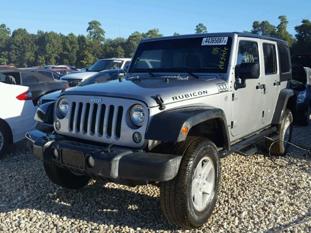 1C4BJWFG2FL547887 - 2015 JEEP WRANGLER U SILVER photo 2