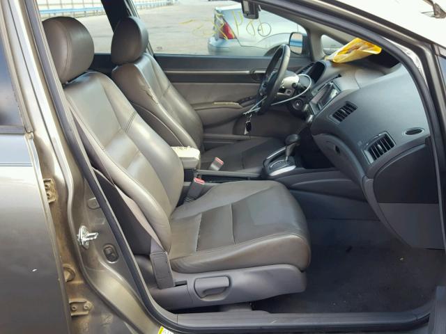 2HGFA16978H504069 - 2008 HONDA CIVIC EXL 棕色 照片 5