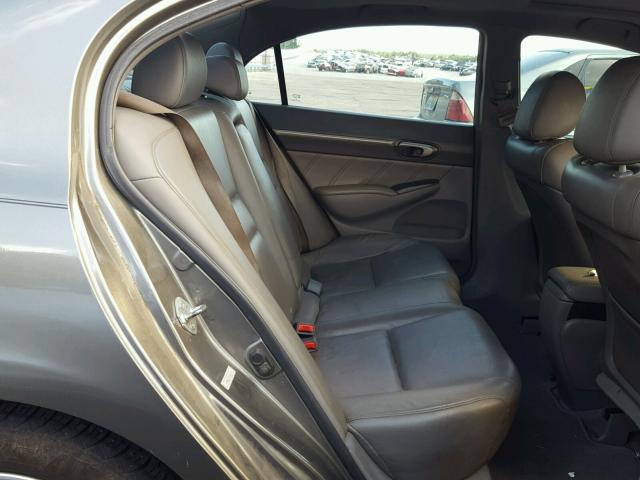 2HGFA16978H504069 - 2008 HONDA CIVIC EXL 棕色 照片 6