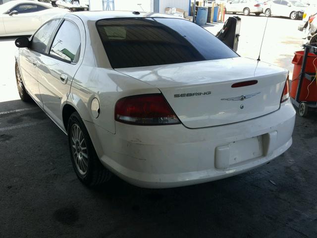 1C3EL46X76N188475 - 2006 CHRYSLER SEBRING WHITE photo 3