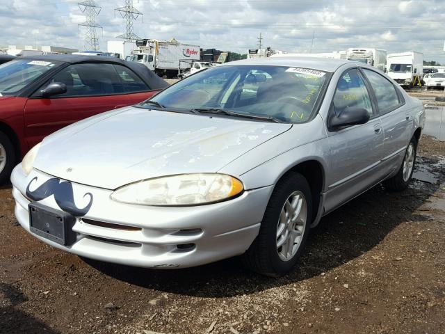 2B3HD46RX4H610821 - 2004 DODGE INTREPID S SILVER photo 2