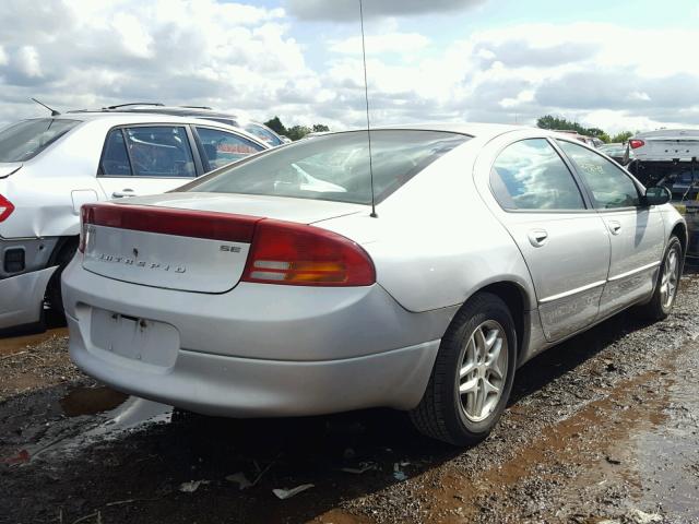 2B3HD46RX4H610821 - 2004 DODGE INTREPID S SILVER photo 4