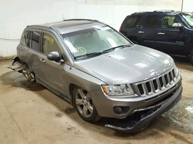 1C4NJCCB9CD579973 - 2012 JEEP COMPASS LI SILVER photo 1