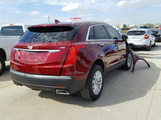 1GYKNARS2HZ232895 - 2017 CADILLAC XT5 RED photo 4