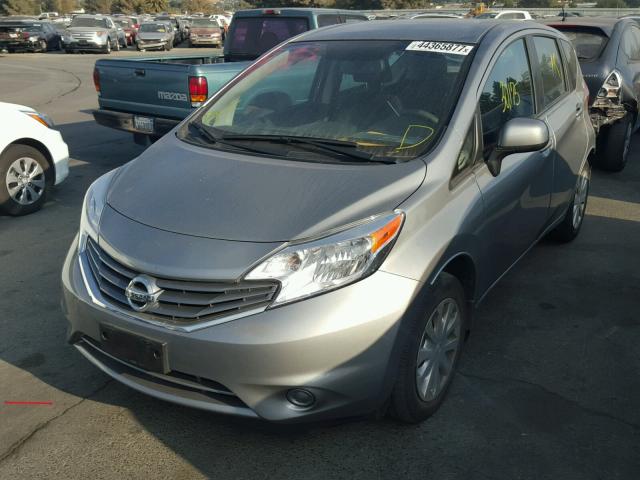 3N1CE2CP9EL431467 - 2014 NISSAN VERSA NOTE SILVER photo 2