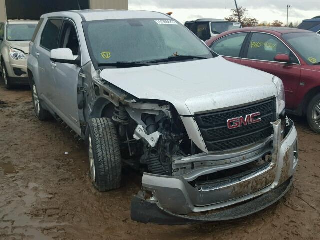 2CTFLCEW4A6259300 - 2010 GMC TERRAIN SL SILVER photo 1