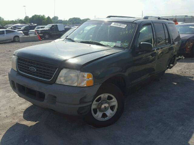 1FMZU62K93ZB56806 - 2003 FORD EXPLORER X GREEN photo 2