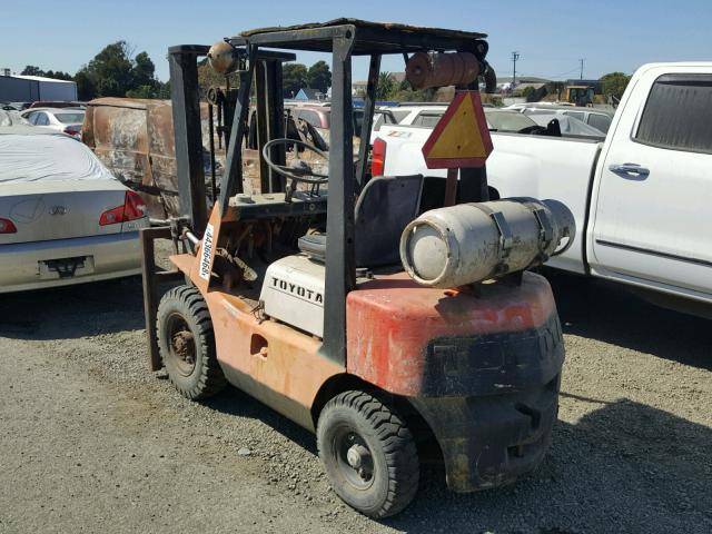 3 - 2000 TOYOTA FORKLIFT RED photo 3