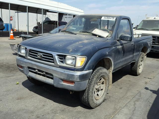 4TAPM62N1TZ211556 - 1996 TOYOTA TACOMA GREEN photo 2