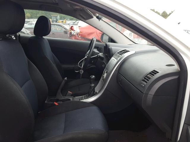 JTKDE177370199480 - 2007 TOYOTA SCION TC 白色 照片 5