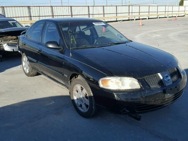 3N1CB51D66L550257 - 2006 NISSAN SENTRA 1.8 BLACK photo 1