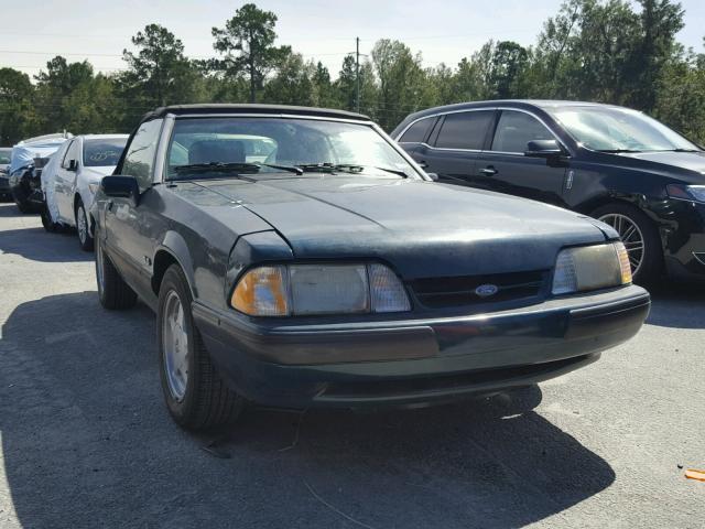 1FACP44E1MF184086 - 1991 FORD MUSTANG LX GREEN photo 1