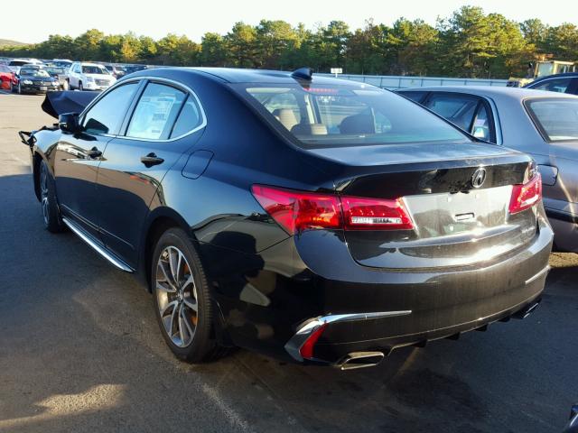 19UUB3F53JA000748 - 2018 ACURA TLX TECH BLACK photo 3