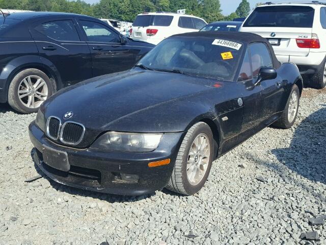 WBACN33411LK47720 - 2001 BMW Z3 2.5 BLACK photo 2