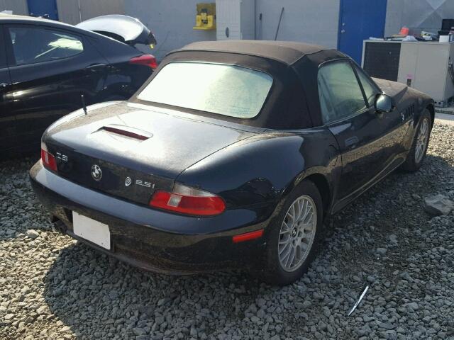 WBACN33411LK47720 - 2001 BMW Z3 2.5 BLACK photo 4
