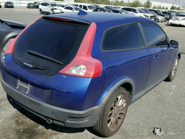 YV1MK672582045368 - 2008 VOLVO C30 T5 BLUE photo 4