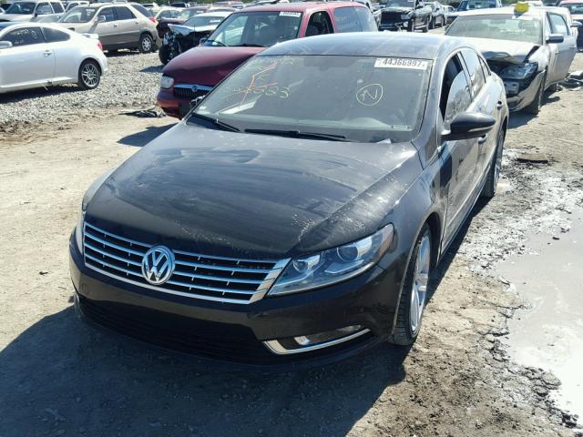 WVWBN7AN5DE525223 - 2013 VOLKSWAGEN CC SPORT BLACK photo 2