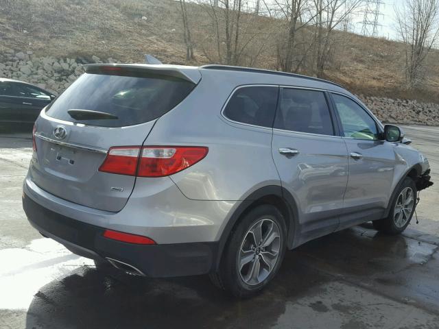 KM8SMDHF3EU043496 - 2014 HYUNDAI SANTA FE G GRAY photo 4