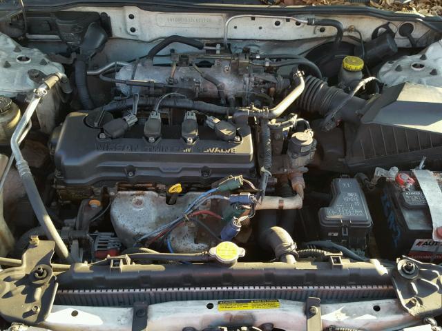 3N1CB51D32L622798 - 2002 NISSAN SENTRA WHITE photo 7