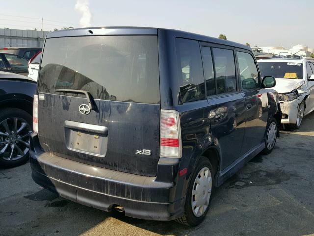 JTLKT324664121266 - 2006 TOYOTA SCION XB ლურჯი ფოტო 4