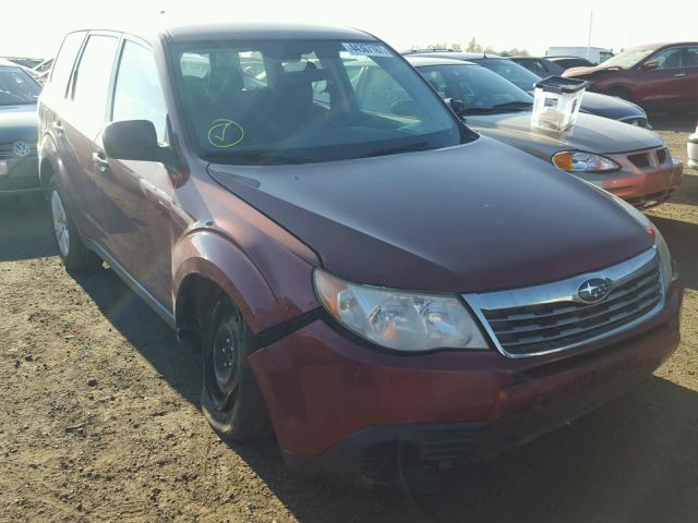 JF2SH61679H776813 - 2009 SUBARU FORESTER 2 RED photo 1