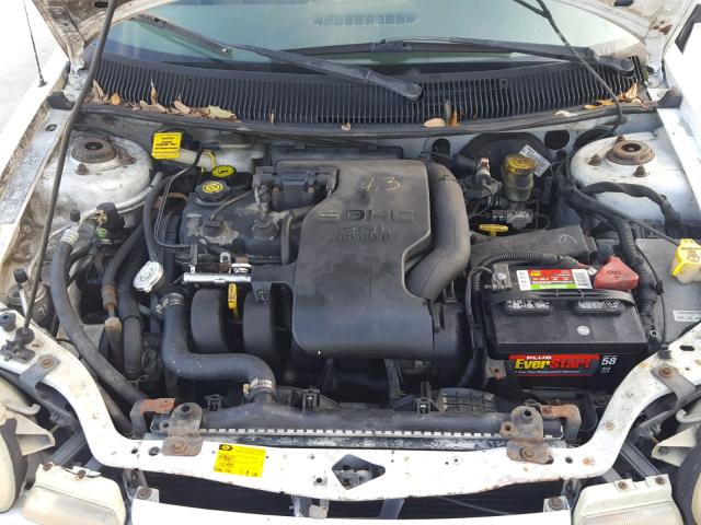 1B3ES47C0WD712244 - 1998 DODGE NEON HIGHL WHITE photo 7