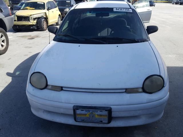 1B3ES47C0WD712244 - 1998 DODGE NEON HIGHL WHITE photo 9