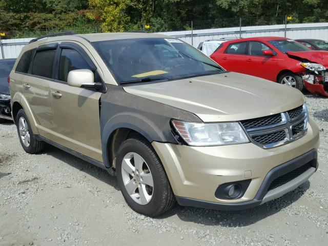 3D4PG1FG3BT543209 - 2011 DODGE JOURNEY MA GOLD photo 1