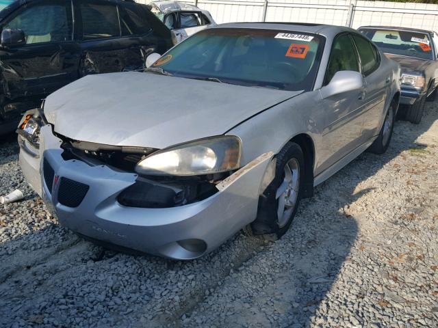 2G2WR524341336270 - 2004 PONTIAC GRAND PRIX SILVER photo 2