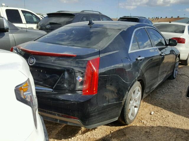 1G6AA5RA6D0124535 - 2013 CADILLAC ATS BLACK photo 4