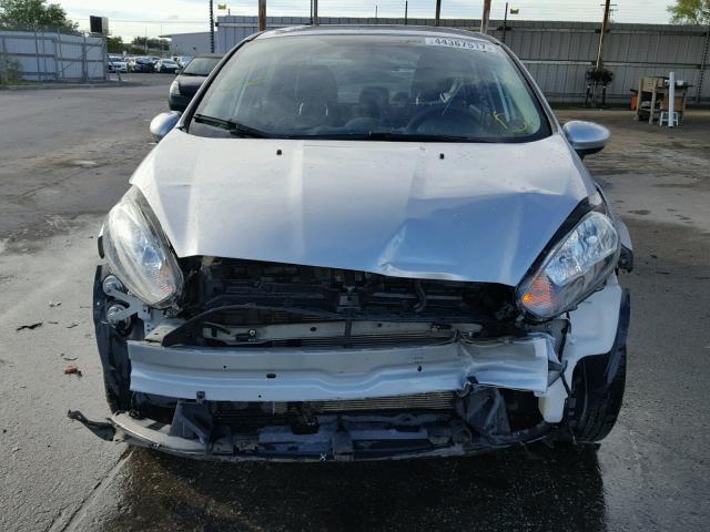 3FADP4AJ8GM207762 - 2016 FORD FIESTA S SILVER photo 9