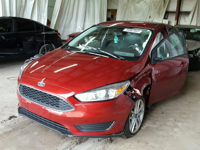 1FADP3F21GL393612 - 2016 FORD FOCUS SE RED photo 2