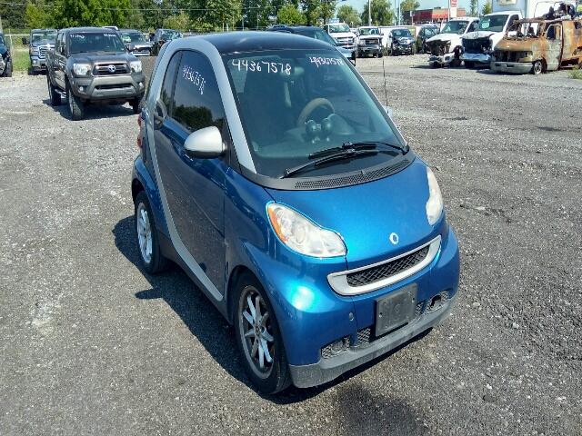 WMEEJ31X18K112954 - 2008 SMART FORTWO PUR BLUE photo 1