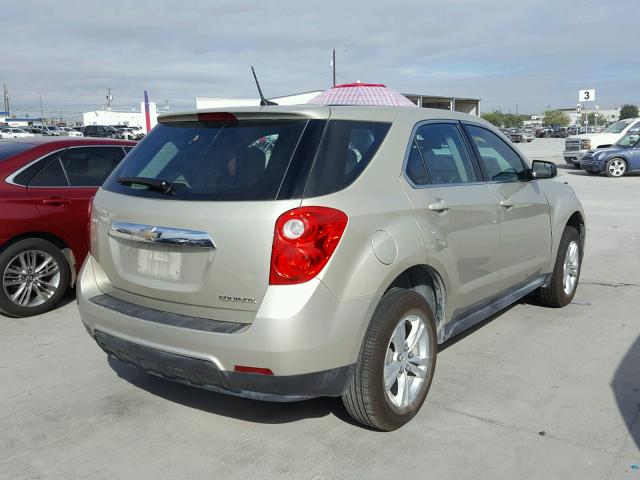 2GNALBEK2D1269555 - 2013 CHEVROLET EQUINOX BROWN photo 4