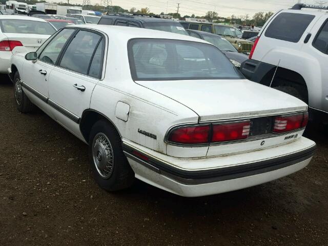 1G4HP52L9SH529708 - 1995 BUICK LESABRE CU WHITE photo 3