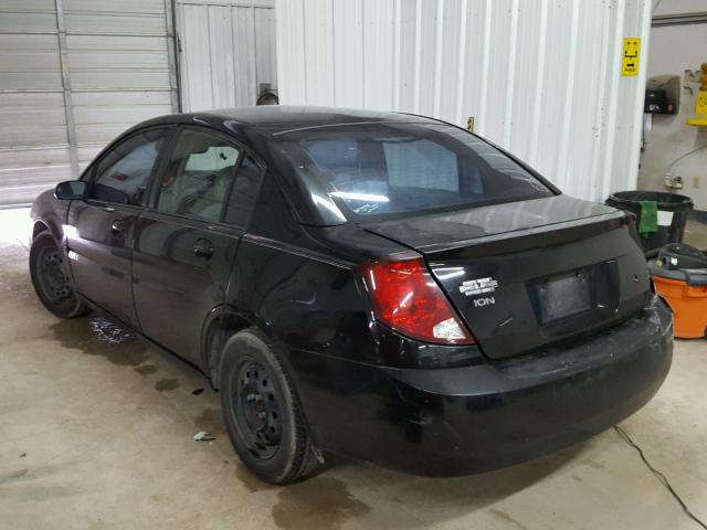 1G8AJ55F26Z113104 - 2006 SATURN ION LEVEL BLACK photo 3
