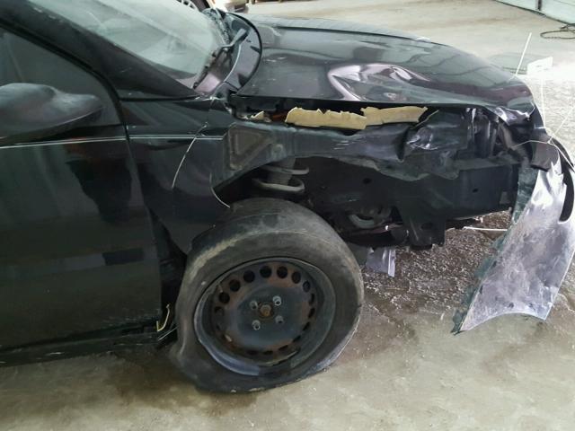 1G8AJ55F26Z113104 - 2006 SATURN ION LEVEL BLACK photo 9