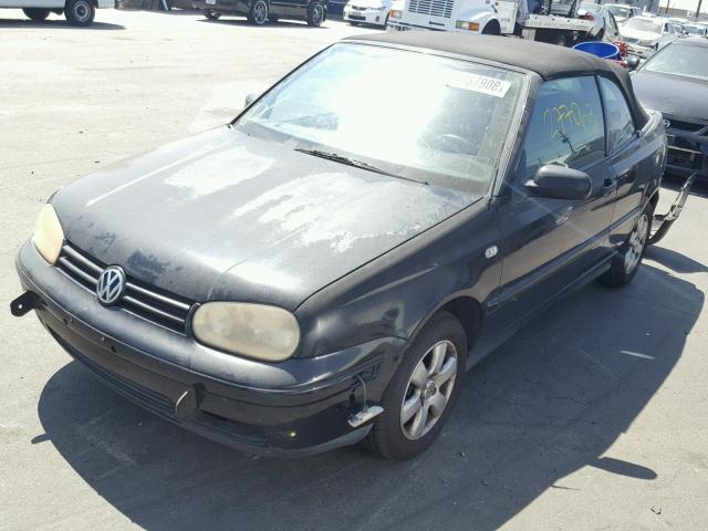 3VWDC21V41M811486 - 2001 VOLKSWAGEN CABRIO GLX 黑色 照片 2