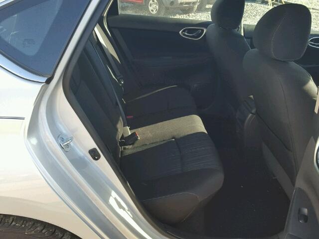 3N1AB7AP3HL669531 - 2017 NISSAN SENTRA SILVER photo 6